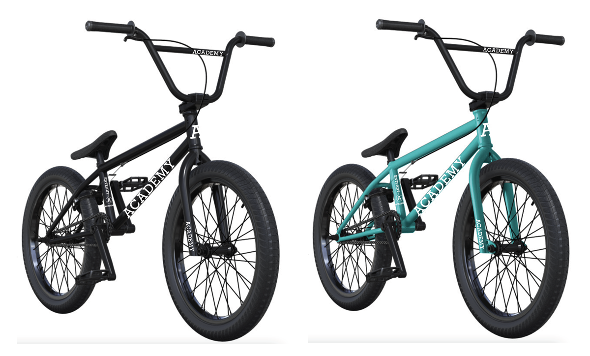 Academy BMX Entrant 20 Complete Bike Matt Black CBR Cycle Garage