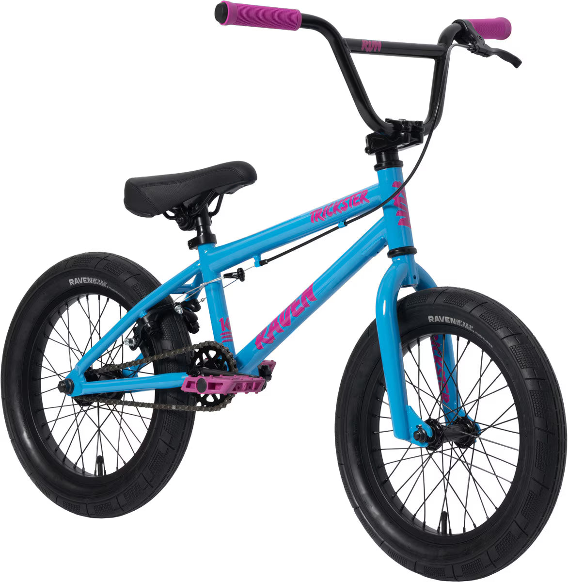 Raven Trickster 16'' BMX Bike Neon Coral