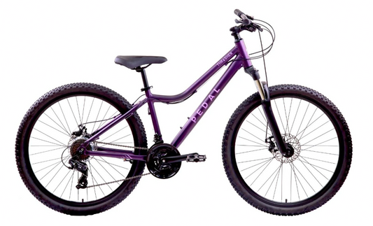 Pedal Thrasher 4 Trapeze Hardtail Mountain Bike Purple SMALL
